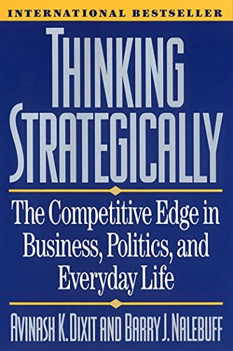 Thinking Strategically Book cover